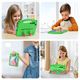 Etui na tablet Dux Ducis Etui SAMSUNG GALAXY TAB S6 LITE ( P610 / P615 ) Dux Ducis Panda Pancerne Silikonowe dla dzieci +Podstawka zielone 2