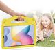 Etui na tablet Dux Ducis Etui SAMSUNG GALAXY TAB S6 LITE ( P610 / P615 ) Dux Ducis Panda Pancerne Silikonowe dla dzieci +Podstawka żółte 8