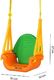 Huśtawka Ecotoys Huśtawka dziecięca ogrodowa domowa dla dzieci 3w1 4