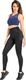 Teyli Legginsy damskie sportowe Yoggi czarne Czarny 5XL 1
