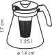 Tescoma TEO TONE 1,25 l. z sitkami do zaparzania, czerwony 3