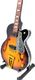 Giftdeco Mini gitara Elvis Presley z drewna mahoniowego 1