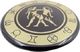 Giftdeco Bliźnięta - znak zodiaku - magnes. Śr. 6cm; metal emaliowany 3