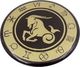 Giftdeco Koziorożec - znak zodiaku - magnes. Śr. 6cm; metal emaliowany 2