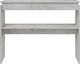vidaXL Stolik konsolowy, szarość betonu, 102x30x80 cm, płyta wiórowa 4