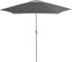vidaXL Zamienne pokrycie do parasola ogrodowego, antracytowe, 300 cm 2