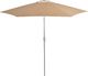 vidaXL Pokrycie do parasola ogrodowego, kolor taupe, 300 cm 2