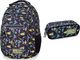 Coolpack Kup Przydasie CooLPack ZESTAW PLECAK COOLPACK PLUS SASZETKA SZKIC RFID 1