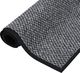 vidaXL Wycieraczka, szara, 90x150 cm 3