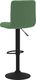 vidaXL Stołki barowe, 2 szt., ciemnozielone, obite aksamitem 5