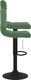 vidaXL Stołki barowe, 2 szt., ciemnozielone, obite aksamitem 6