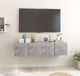 vidaXL Szafki wiszące pod TV 2 szt., szarość betonu, 60x30x30 cm 1