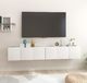 vidaXL Szafki wiszące pod TV 3 szt., białe, 60x30x30 cm 1