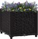 vidaXL Donica do podniesionej rabaty, 40x40x38 cm, polipropylen 1