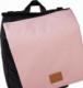 My Bag My bag's plecak reflap eco black/pink 2