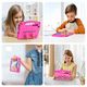 Etui na tablet Dux Ducis Dux Ducis Panda bezpieczne dla dzieci dziecięce miękkie etui do Samsung Galaxy Tab S6 Lite z miejscem na rysik różowy 3