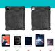 Hurtel Choetech Keyboard Case etui pokrowiec do iPad Pro 11'' 2020 / 2018 bezprzewodowa klawiatura Bluetooth czarny (BH-011) 3