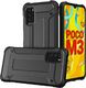 Hurtel Hybrid Armor pancerne hybrydowe etui pokrowiec Xiaomi Redmi Note 10 5G / Poco M3 Pro czarny 1