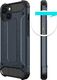 Hurtel Hybrid Armor pancerne hybrydowe etui pokrowiec iPhone 13 srebrny 4