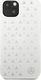 Mercedes Mercedes MEHCP13SESPWH iPhone 13 mini 5,4" biały/white hardcase Silver Stars Pattern 2