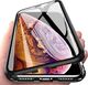 Wozinsky Wozinsky Full Magnetic Case magnetyczne etui 360 pokrowiec na przód i tył z wbudowanym szkłem Samsung Galaxy A72 4G czarno-przezroczysty 2