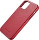 iCarer iCarer Case Leather pokrowiec etui z naturalnej skóry do iPhone 12 Pro Max czerwony (WMI1217-RD) (kompatybilne z MagSafe) 2
