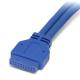 StarTech USB zew. - USB wew., Niebieski (USB3SPNLAFHD) 1