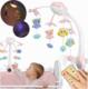 Ricokids Karuzela do łóżeczka z projektorem RK-813 różowa 1