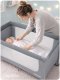 Ricokids Łóżeczko turystyczne + materac + torba 125 x 65 x 78 cm RK-240 szare 6
