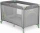 Ricokids Łóżeczko turystyczne 125 x 65 x 78 cm szaro-miętowe (RK-240) 2