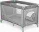 Ricokids Łóżeczko turystyczne 125 x 65 x 78 cm szaro-miętowe (RK-240) 3