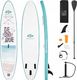 Costway Deska SUP pompowana stand up z wiosłem 320 cm 1