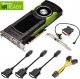 Karta graficzna NVIDIA Quadro M6000 24GB GDDR5 (384 bit) 4x DisplayPort, DVI (VCQM6000-24GB-PB) 1