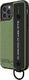 Diesel DIESEL HANDSTRAP CASE UTILITY TWILL IPHONE 12 / 12 PRO CZARNY/ZIELONY standard 2