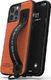 Diesel DIESEL HANDSTRAP CASE UTILITY TWILL IPHONE 12 PRO MAX CZARNY/POMARAŃCZOWY standard 1