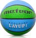 Meteor Piłka koszykowa Meteor Layup niebieski/zielony Uniwersalny 1