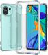 Braders Etui bezbarwne A-Shock + Szkło Płaskie do Xiaomi Mi 11 Lite 1