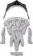 Meteor Kask rowerowy Meteor MV29 Drizzle XL 61-63 cm biały/szary M (55-58 cm) 6