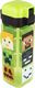 MINECRAFT BUTELKA PLASTIKOWA BIDON Z ZABEZPIECZENIEM 550ML standard 1