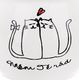 Orion Kubek ceramiczny z uchem koty kotki do picia kawy herbaty 300 ml 2