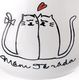 Orion Kubek ceramiczny z uchem koty kotki do picia kawy herbaty 300 ml 2