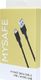 Kabel USB Mysafe USB-A - microUSB 1 m Czarny (5904208500773) 2