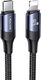 Kabel USB Usams USB-C - Lightning 3 m Czarny (6958444973326) 1