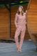 Italian fashion Italian Fashion Komplet damski dres KARINA długi rękaw długie spodnie róż pudrowy XL 2
