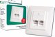 Digitus CAT 5e mod wall outlet. shield - DN-9001-N 3