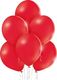 Belball Balony pastelowe Czerwone, B105, 30 cm, 100 szt. 1