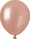 Gemar Balony metaliczne Różowo-Złote, AM50, 13 cm, 100 szt. 1