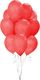 Gemar Balony pastelowe Czerwone, G90, 25 cm, 10 szt. 1
