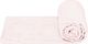 Springos Narzuta na łóżko, pled 200x220 cm tłoczony, dwustronny koc na kanapę pudrowy róż UNIWERSALNY 9