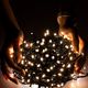Lampki choinkowe Springos 400 LED białe ciepłe 7